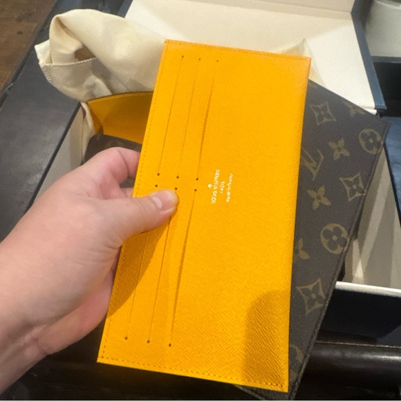 Louis Vuitton Monogram Envelope/Origami/Wallet Clutch in Brown/RARE! - Picture 5 of 15